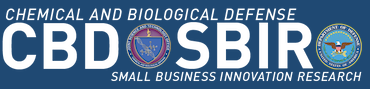 Chemical and Biological Defense Program Small Business Innovation Research Logo